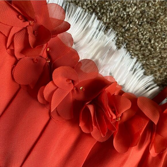 David’s Bridal Dress Size Small 10 Flower Girl Fall Wedding Tulle Long - Picture 5 of 15